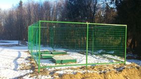 Так выглядит оборудование на местности после монтажа