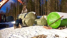 Канализационная насосная станция для жилого микрорайона в Петрозаводске